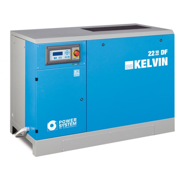 KELVIN 22-08 DF csavarkompresszor szárítóval